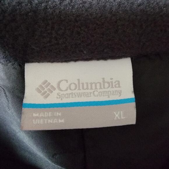 Columbia Puffer Vest Sz XL Black Gorpcore Outdoors Hiking Lagenlook Layer Fall - Picture 6 of 7